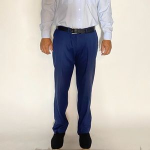 Blue dress pants